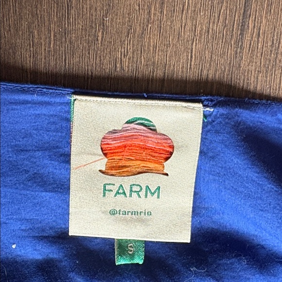 FARM Rio Embroidered Cotton Lace V-Neck pleated Blouse - Picture 6 of 11